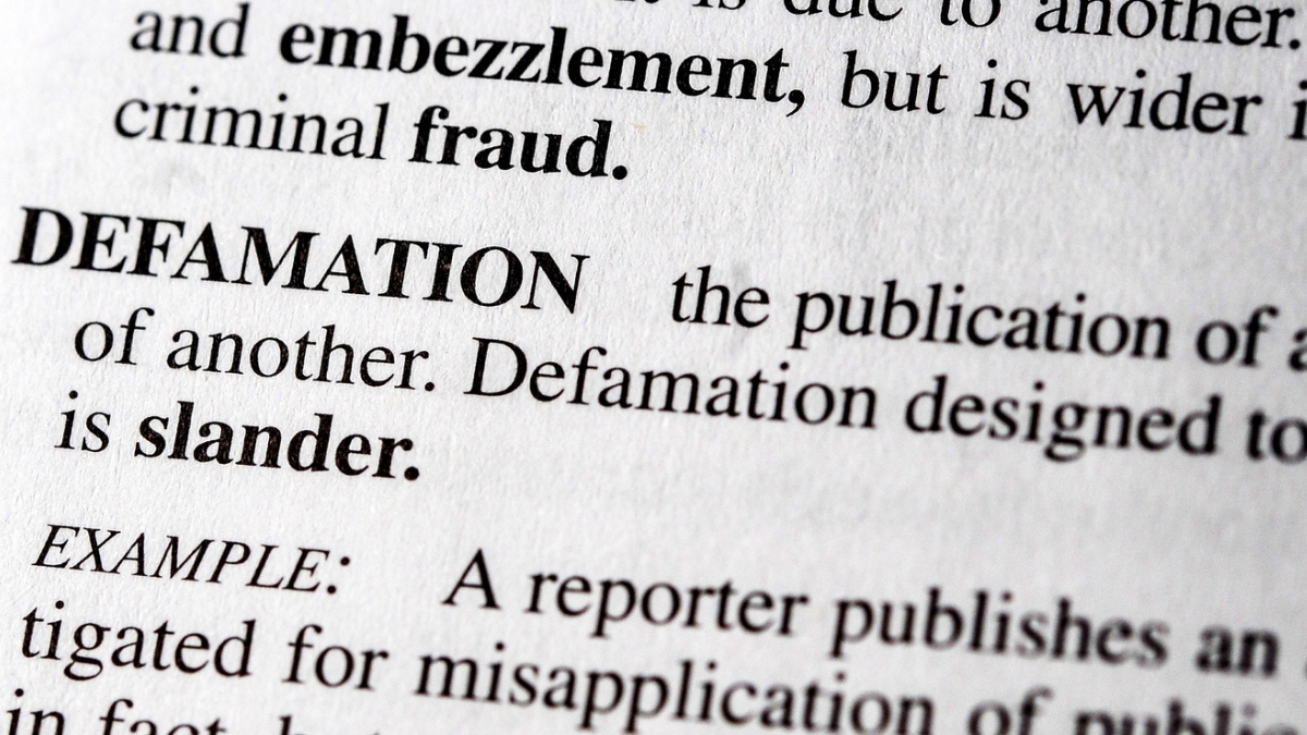 Defamation law analysis — New York courts and online speech context